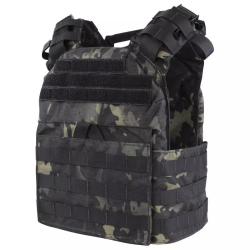 Porte-Plaques Cyclone L&eacute;ger Multicam&reg; Black(TM)