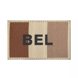 Patch Drapeau Belge Desert