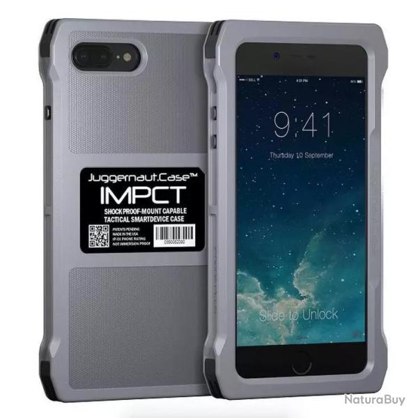 Coque T�l�phone IMPCT(TM) pour iPhone 7 & 8+ Gris
