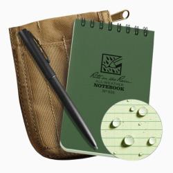 Kit Notes Imperm&eacute;able 7x12 Top Spiral + Housse Tan