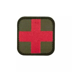 Patch Medic carr&eacute; Vert Olive