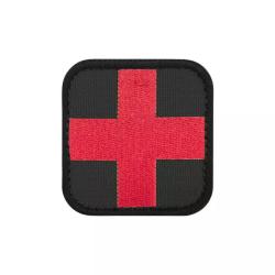 Patch Medic carr&eacute; Noir
