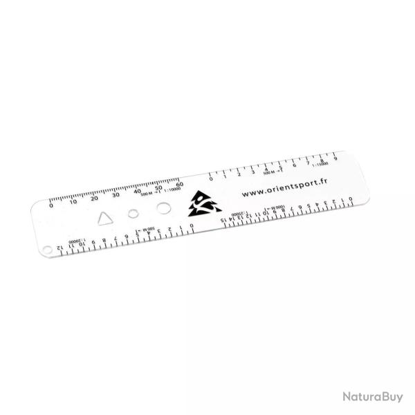 R�gle de tra�age � trois unit�s de mesure