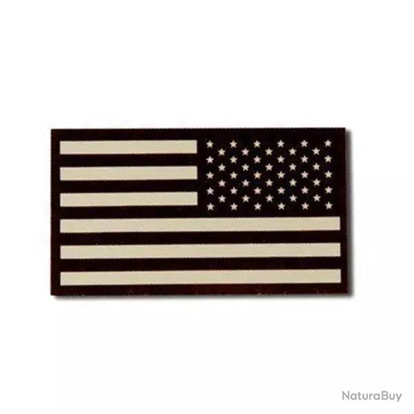 Patch Infrarouge IR Drapeau USA Reverse