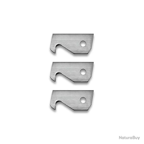 Jeu de 3 lames Coupe-Sangle Rechange CAC