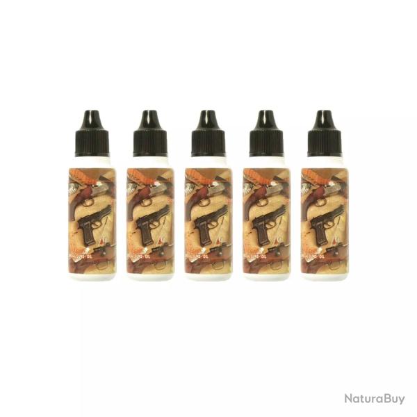Lot 5 Huiles Pour Arme 25 ml
