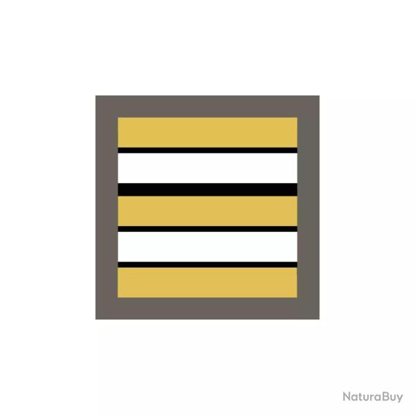 Grade militaire haute visibilit� jaune Lieutenant-colonel