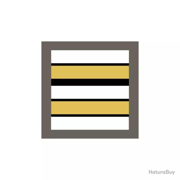 Grade militaire haute visibilit� blanc Lieutenant-colonel