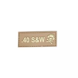 Patch identification Calibre .40 S&W Tan