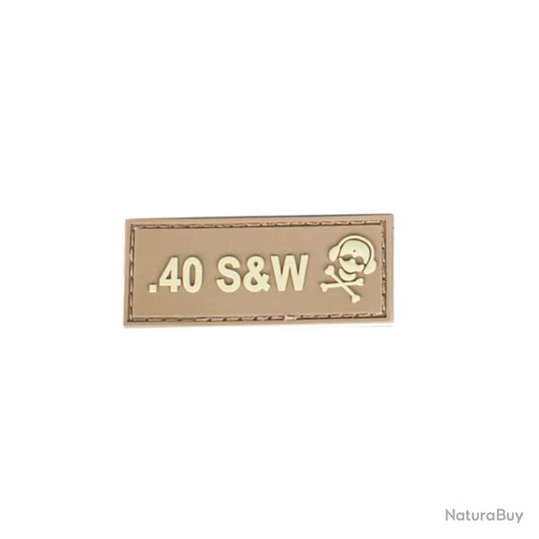 Patch identification Calibre .40 S&W Tan
