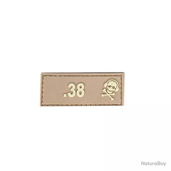 Patch identification Calibre .38 Tan