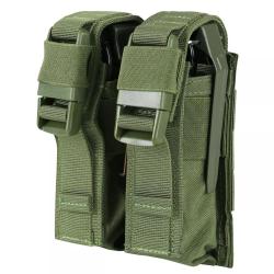 Poche Double Flash Bang Vert Olive