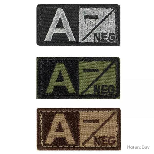 Patch Groupe Sanguin A Neg Foliage