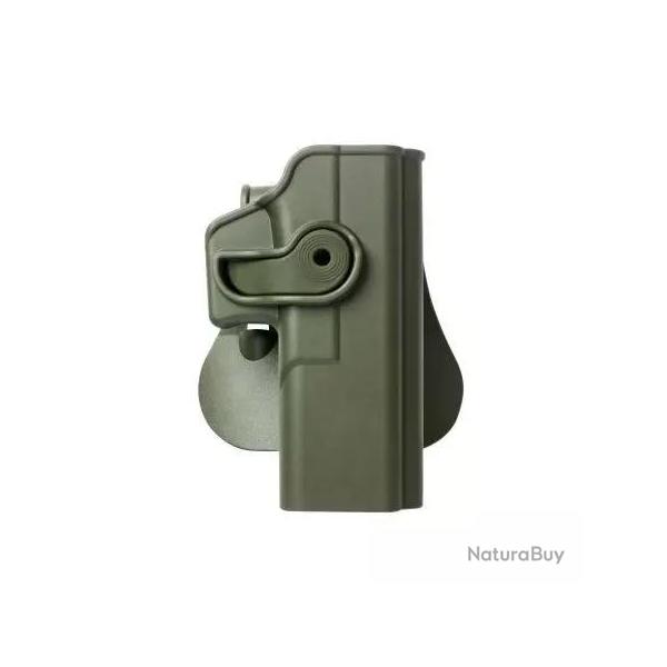 Holster Rigide LV2 Glock 20/21/28/30/37/38/41 Gen 4 Droitier Olive Drab