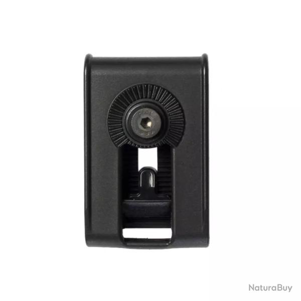 Clip de ceinture rglable Noir