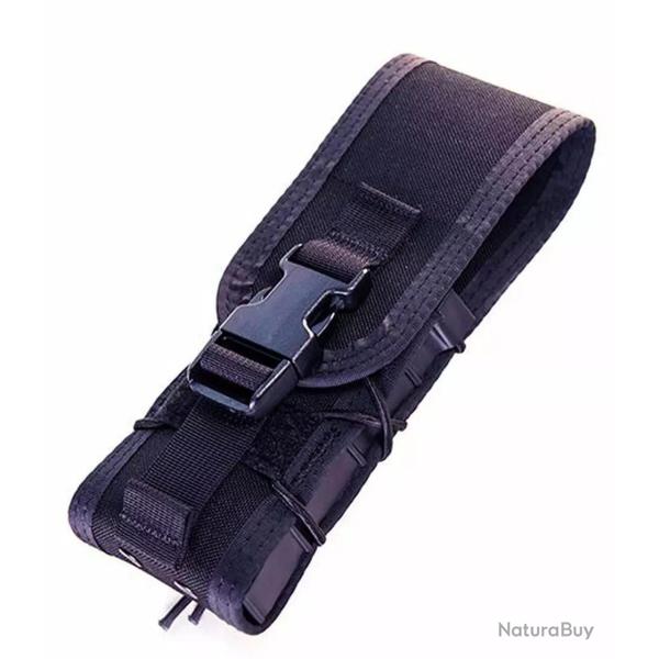 Poche Simple Fusil Taco� Covered Bleu Marine