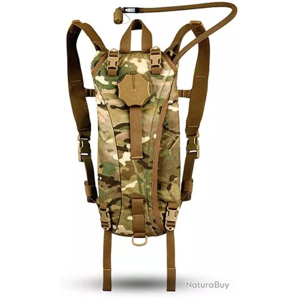 Sac D'hydratation Tactical 3 litres Multicam