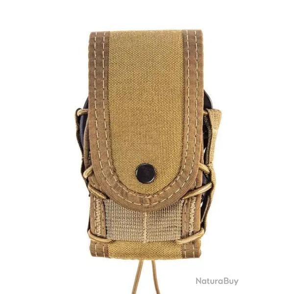 Porte-menottes Covered ABM Coyote Brown