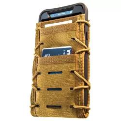 Poche iTaco&reg; Phone/Tech V2 Taille L ABM Coyote Brown