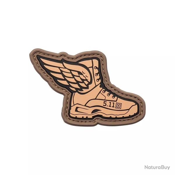 Patch Winged Boots