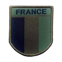 Ecusson France basse visibilit&eacute; brod&eacute;