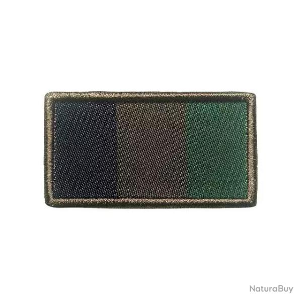 Patch drapeau fran�ais basse visibilit� brod�