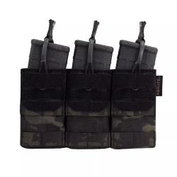 Porte-chargeurs Triple AG3(TM) 5.56 Multicam&reg; Black(TM)