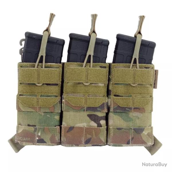 Porte-chargeurs Placard Triple AG3(TM) 5.56 Multicam�