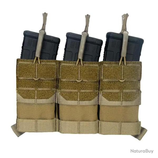 Porte-chargeurs Placard Triple AG3(TM) 5.56 Coyote Brown