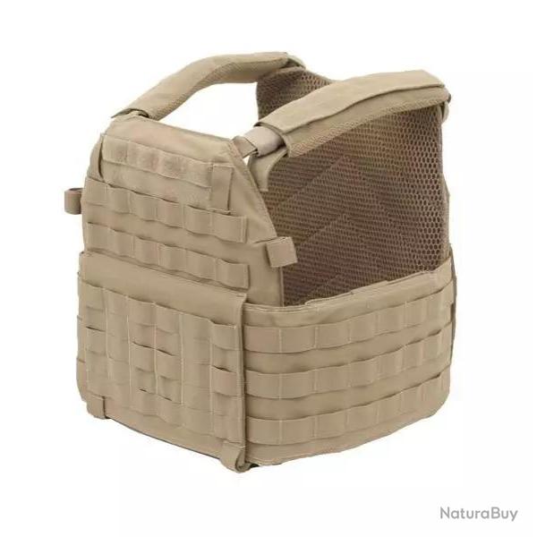 Porte-Plaques Releasable DCS Coyote Tan L