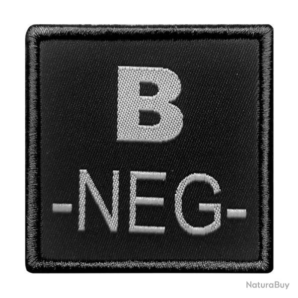 Groupes sanguins carr�s B- Noir B NEG
