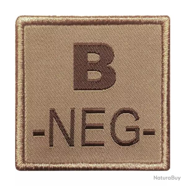 Groupes sanguins carr�s B- Tan B NEG