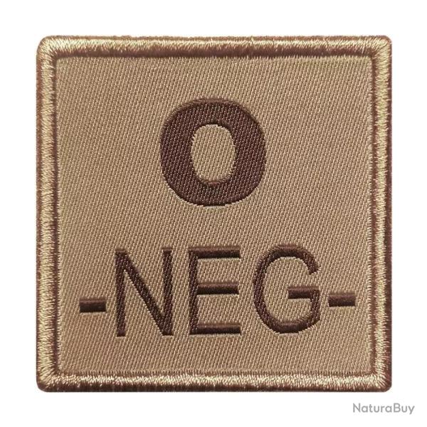 Groupes sanguins carr�s O- Tan O NEG