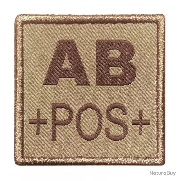 Groupes sanguins carr�s AB+ Tan AB POS
