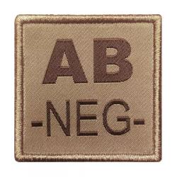 Groupes sanguins carr&eacute;s AB- Tan AB NEG