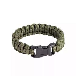 Bracelet de Survie Paracord S Vert Olive