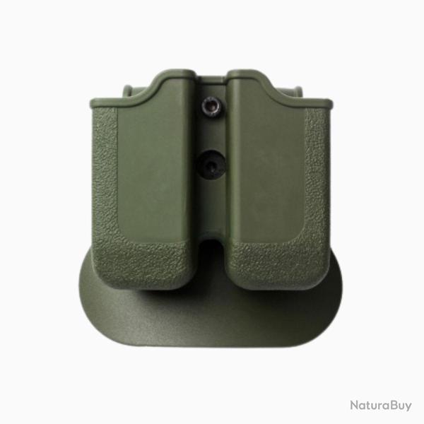 Porte-chargeur double Glock/Beretta/H&K MP00 Vert Olive