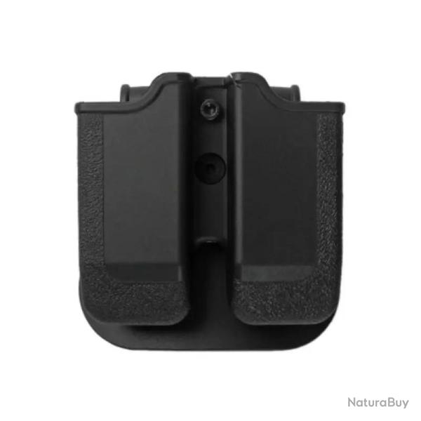 Double Porte Chargeurs Glock 20/21/30 MP02 Noir