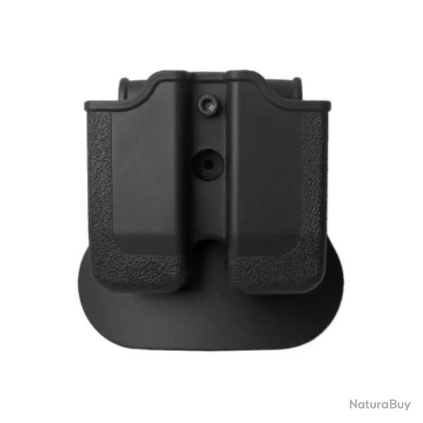 Double Porte Chargeurs MP03 Noir