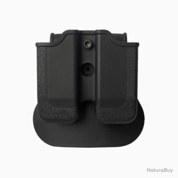 Porte-chargeur double 9 mm/.40 MP03 Noir