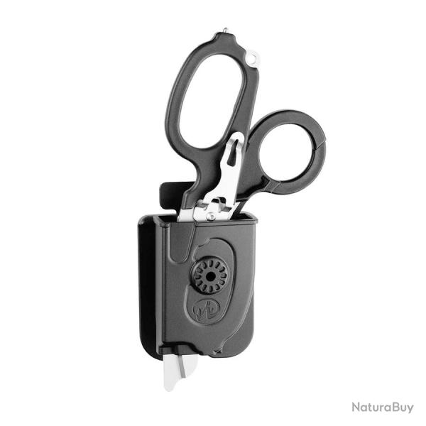 Ciseau Raptor Rescue + tui Polymre Noir