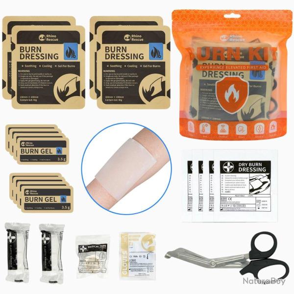 Kit Burn - Soin des br�lures 20 pcs