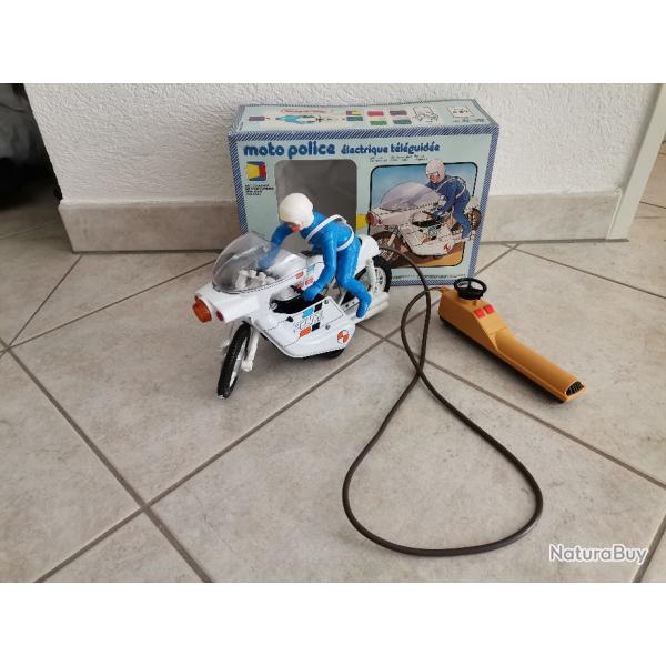 Moto Police lectrique tlguide Joustra Ceji neuve en boite