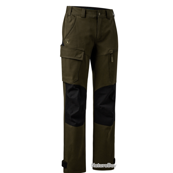 Pantalon Sarek Full stretch kaki et noir DEERHUNTER