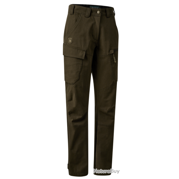 Pantalon femme Sarek full stretch kaki DEERHUNTER