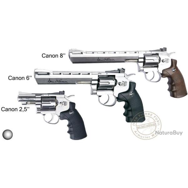 Revolver 4,5 mm CO2 ASG Dan Wesson - Nickel� - BB 6"