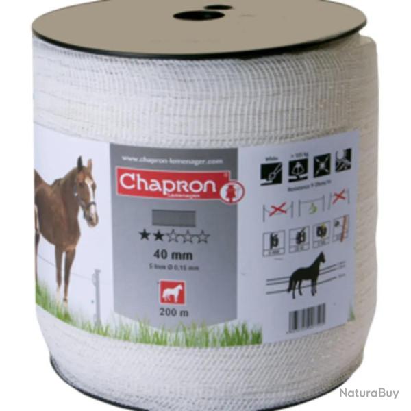 Ruban pour cl�ture �lectrique 40 mm longueur 200 m