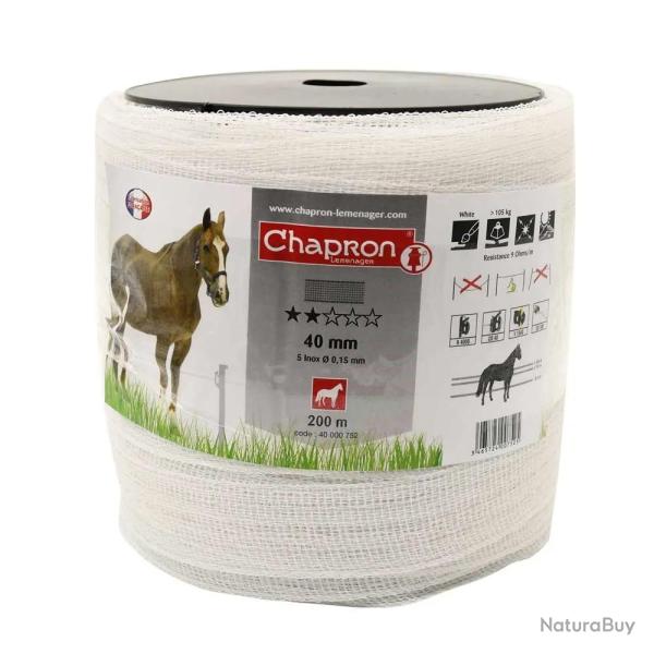 Ruban pour cl�ture �lectrique 40 mm longueur 200 m