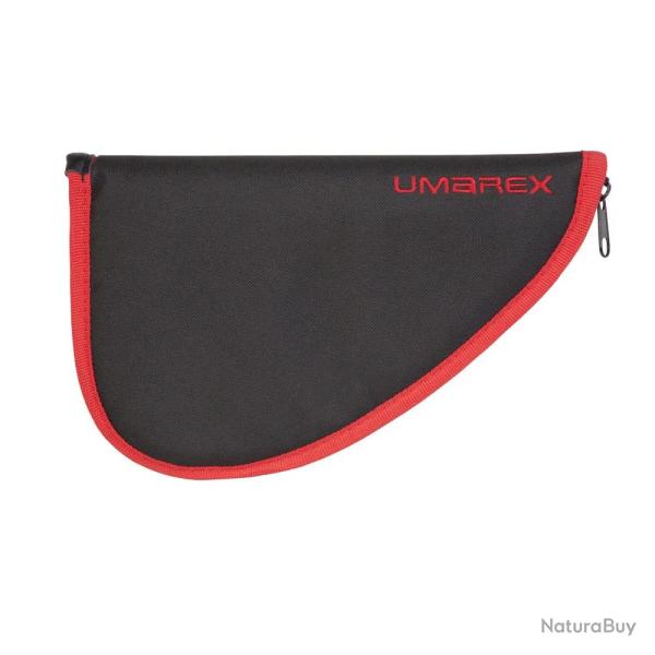Fourreau l�ger nylon r�sistant noir et rouge 34cm