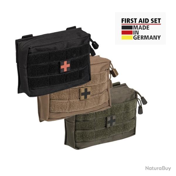 Kit premiers secours Leina Pro  25 pi�ces - FIRST AID KIT Noir